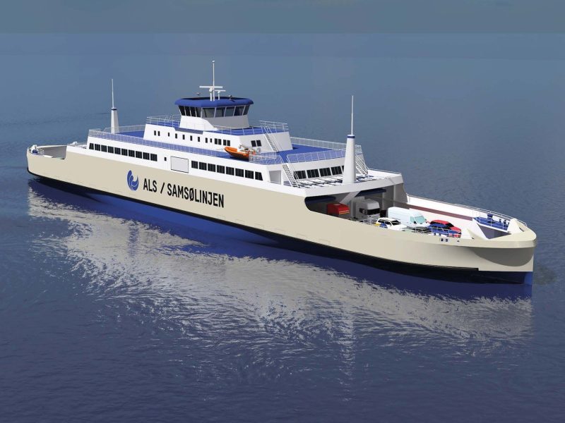 Image of an electric ferry
