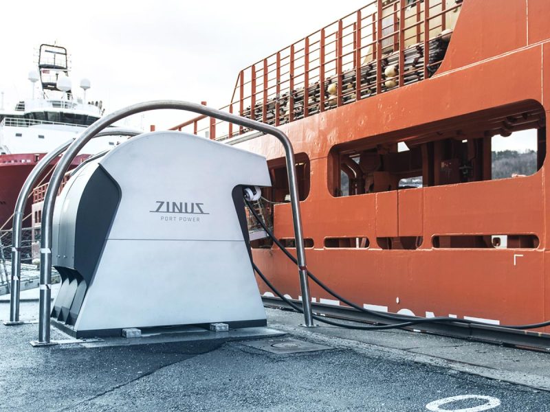 Zinus' Shore Power Compact series is specially developed for busy ports in need of reliable, smaller shore power connections that quickly and user-friendly can supply a variety of vessels with low-voltage electricity. (Photo: Zinus)